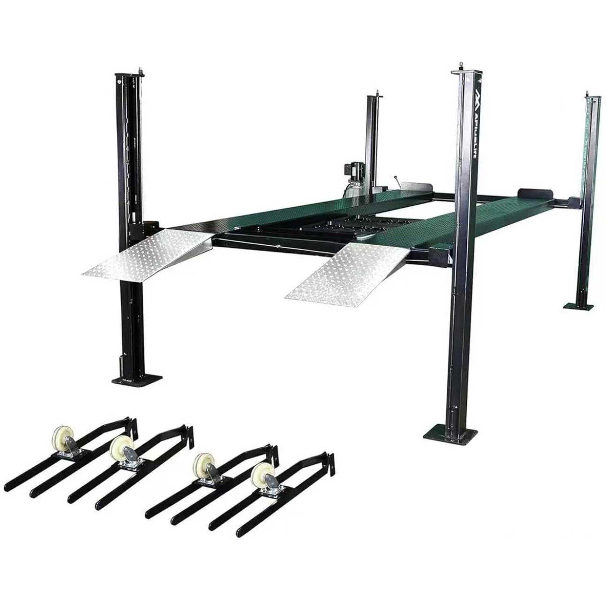 APlusLift HW-8SXLT 8000LB Extra Tall Extra Long Extra Wide 4-Post